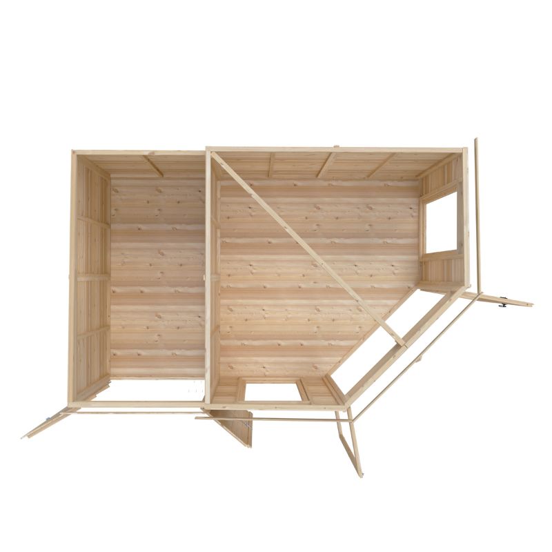Shire Barclay With Side Shed 8x12 Summerhouse