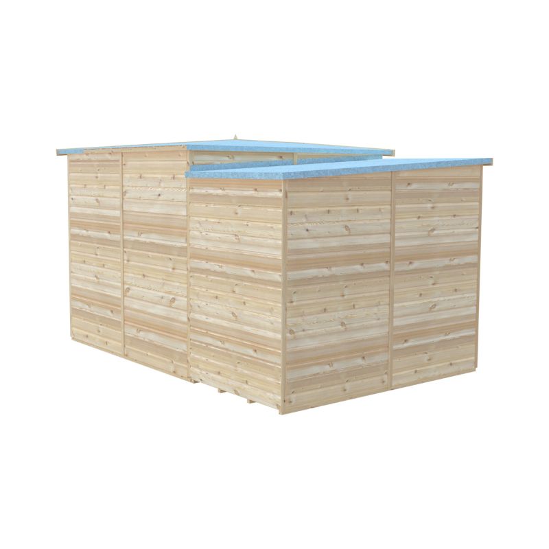 Shire Barclay With Side Shed 8x12 Summerhouse