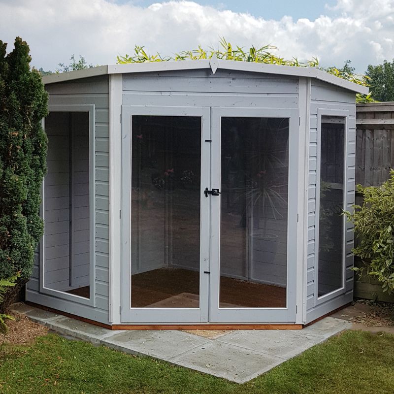 Shire Barclay Spec change to T&G Roof 7x7 Summerhouse