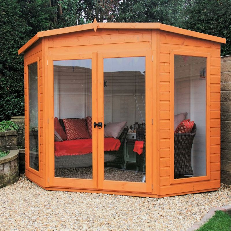 Shire Barclay Spec change to T&G Roof 7x7 Summerhouse