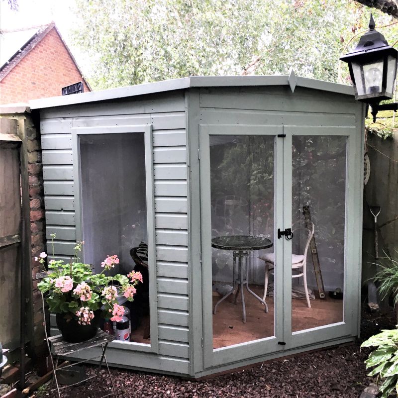 Shire Barclay Spec change to T&G Roof 8x8 Summerhouse