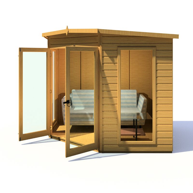 Shire Barclay Spec change to T&G Roof 8x8 Summerhouse