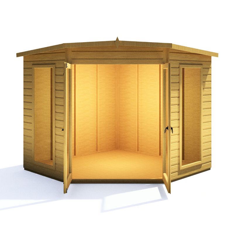 Shire Barclay Spec change to T&G Roof 8x8 Summerhouse