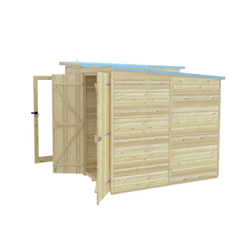 Shire Barclay With Side Shed 7x11 Summerhouse