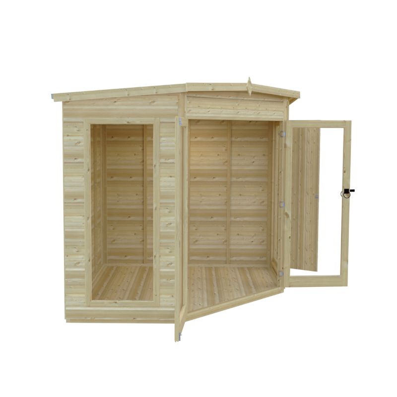 Shire Barclay With Side Shed 7x11 Summerhouse