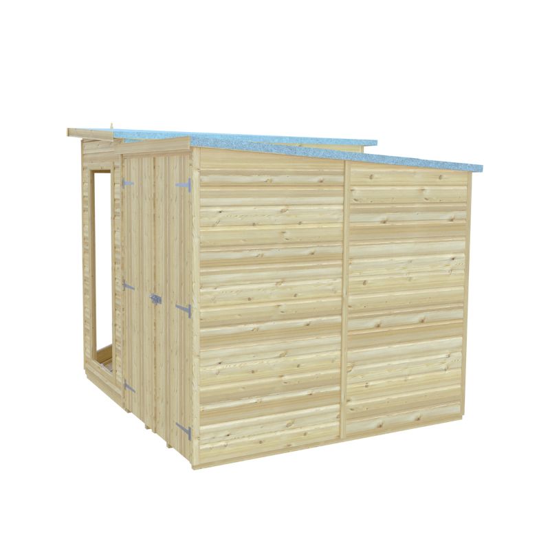 Shire Barclay With Side Shed 7x11 Summerhouse