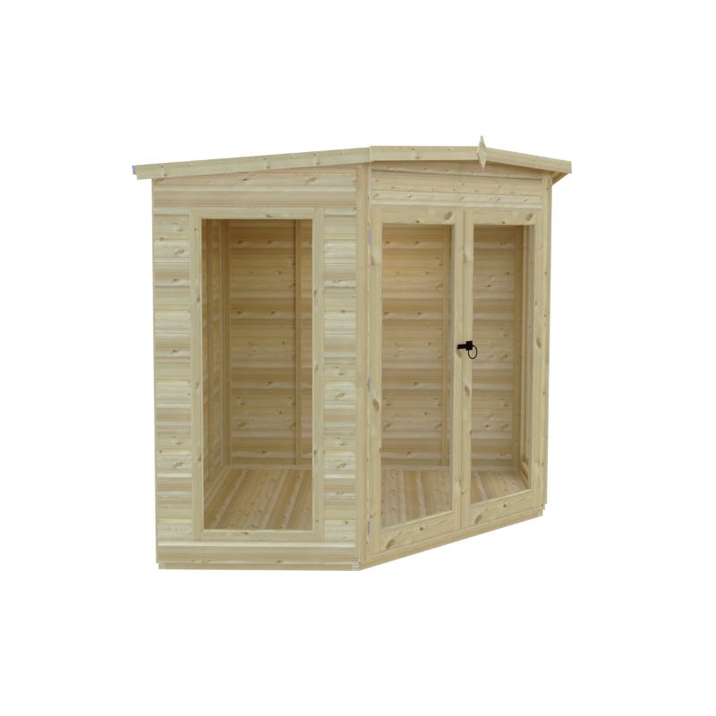 Shire Barclay With Side Shed 7x11 Summerhouse