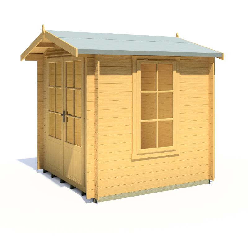 Shire Barnsdale 7x7 19mm Log cabin