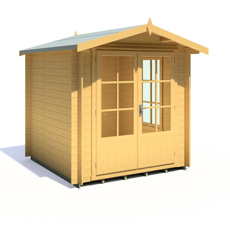 Shire Barnsdale 7x7 19mm Log cabin