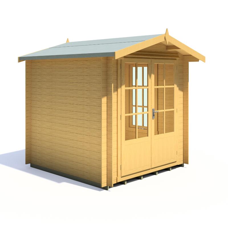 Shire Barnsdale 7x7 19mm Log cabin