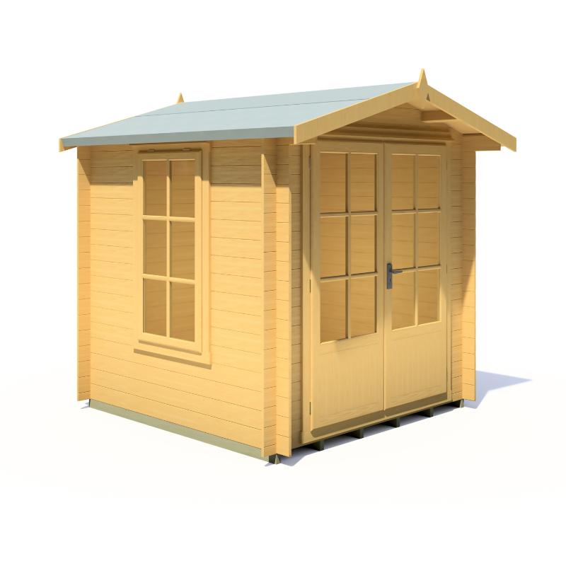 Shire Barnsdale 7x7 19mm Log cabin
