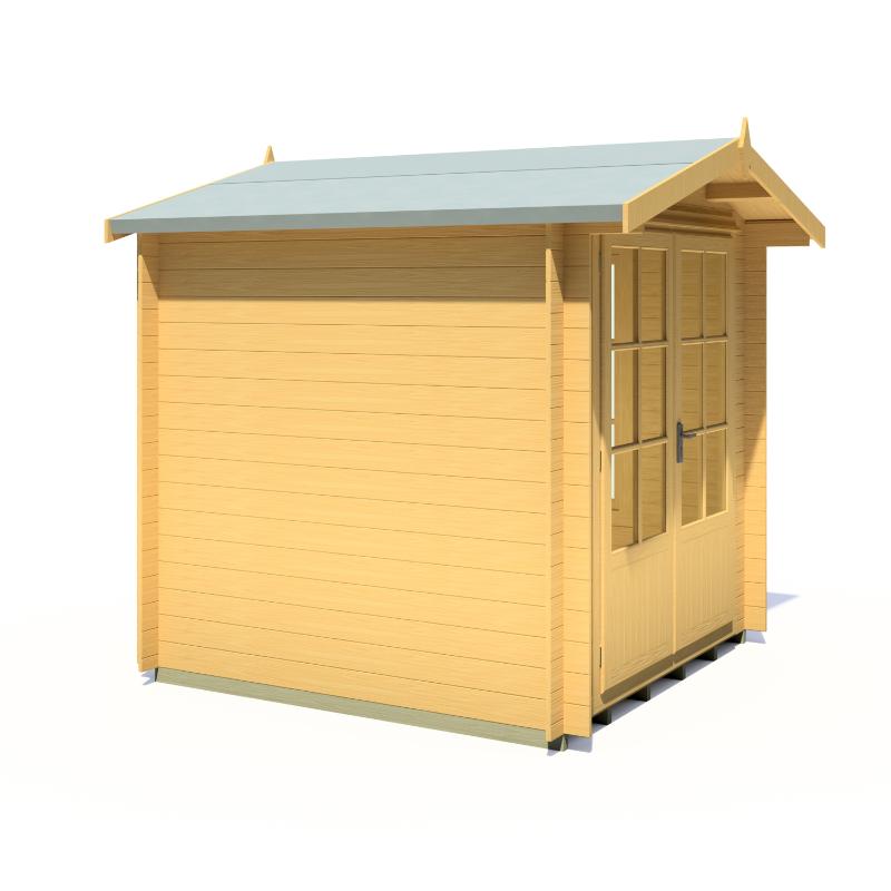 Shire Barnsdale 7x7 19mm Log cabin