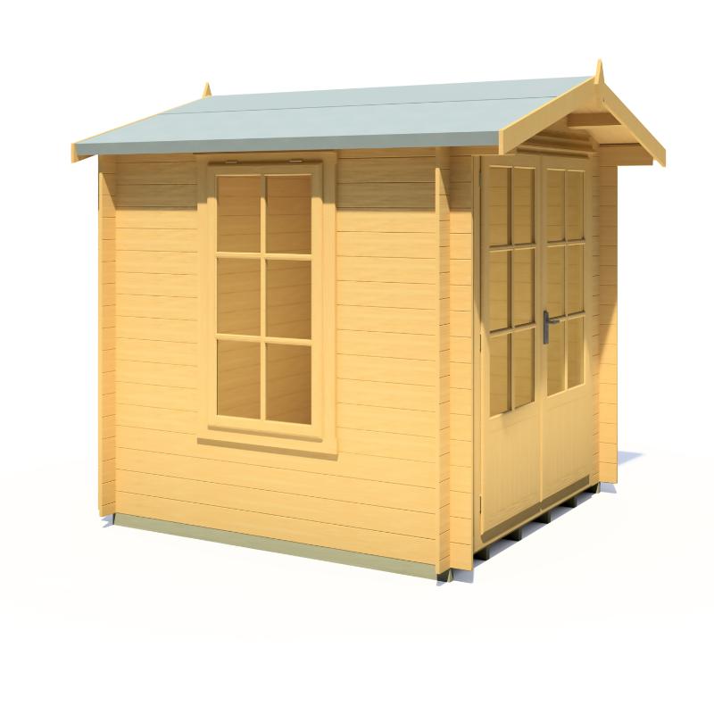 Shire Barnsdale 7x7 19mm Log cabin