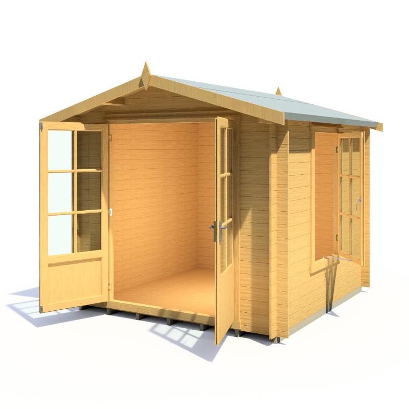 Shire Barnsdale 8x8 19mm Log cabin
