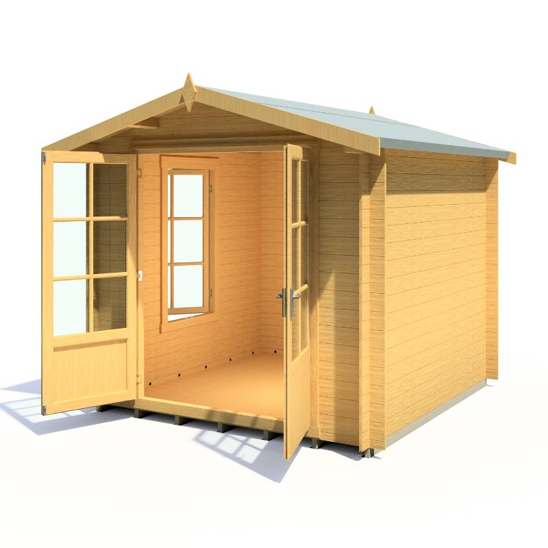 Shire Barnsdale 8x8 19mm Log cabin