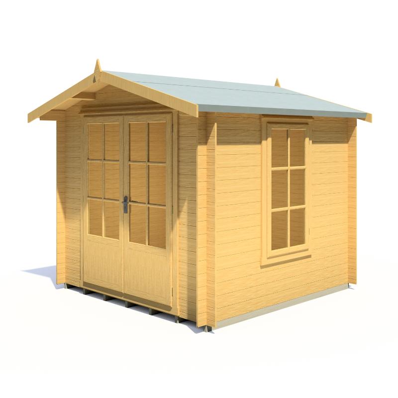 Shire Barnsdale 8x8 19mm Log cabin