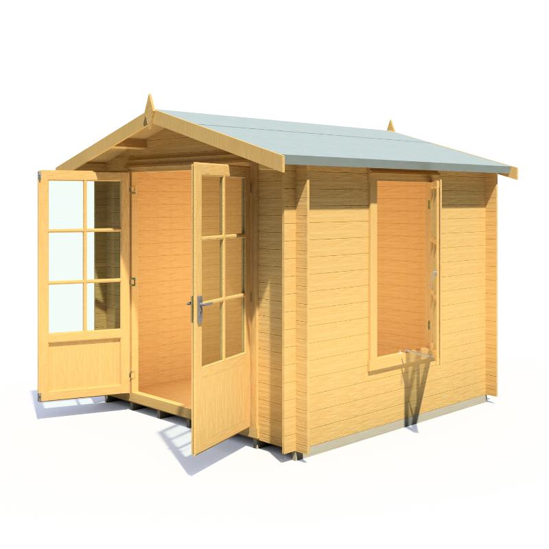 Shire Barnsdale 8x8 19mm Log cabin