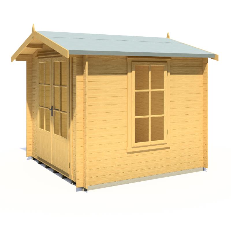 Shire Barnsdale 8x8 19mm Log cabin