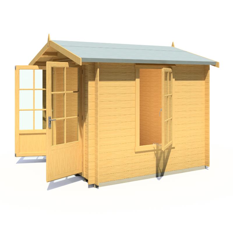 Shire Barnsdale 8x8 19mm Log cabin
