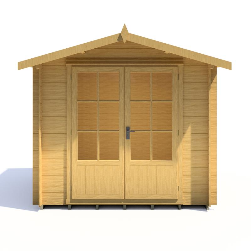 Shire Barnsdale 8x8 19mm Log cabin
