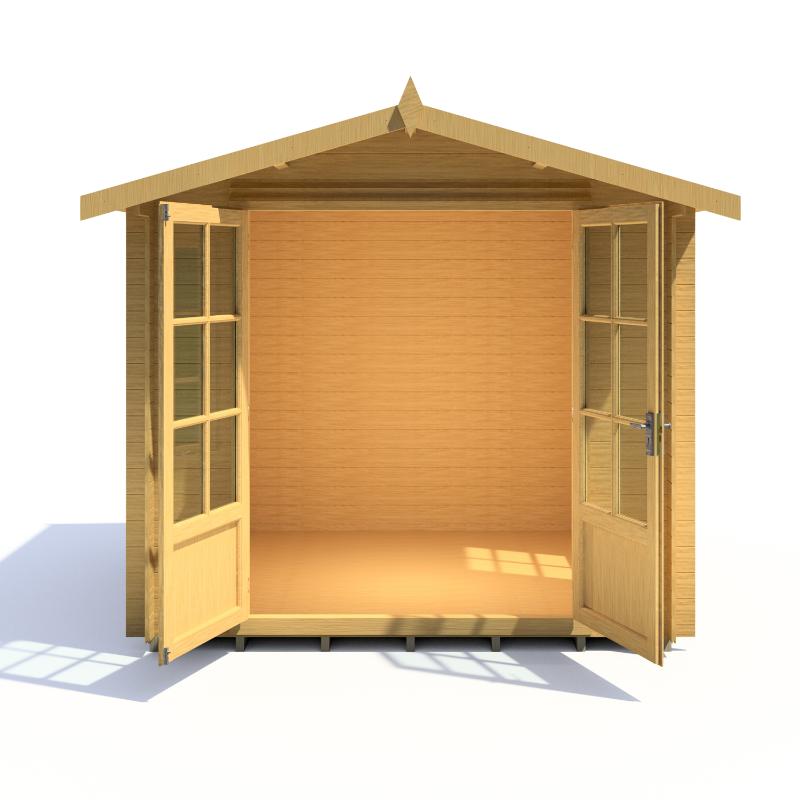 Shire Barnsdale 8x8 19mm Log cabin