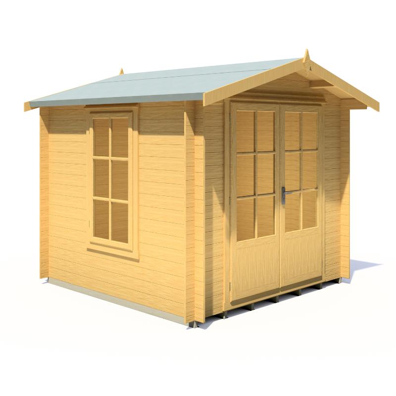 Shire Barnsdale 8x8 19mm Log cabin