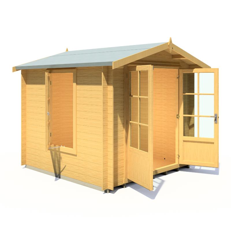 Shire Barnsdale 8x8 19mm Log cabin