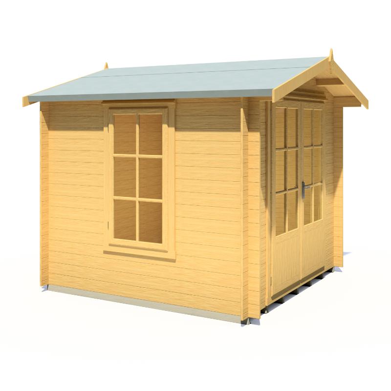 Shire Barnsdale 8x8 19mm Log cabin