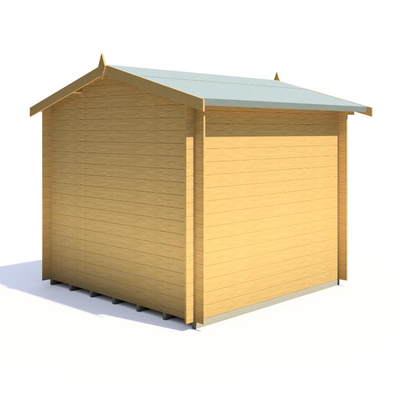 Shire Barnsdale 8x8 19mm Log cabin