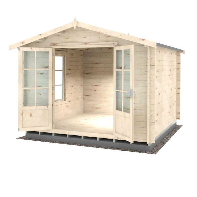 Shire Barnsdale 10x10 19mm Log cabin
