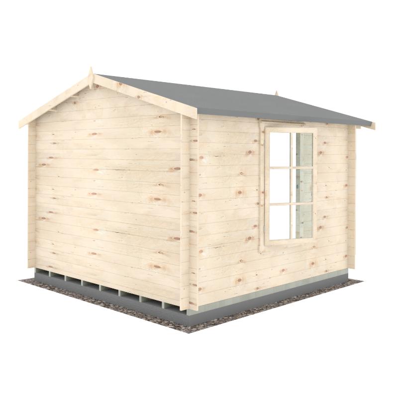 Shire Barnsdale 10x10 19mm Log cabin