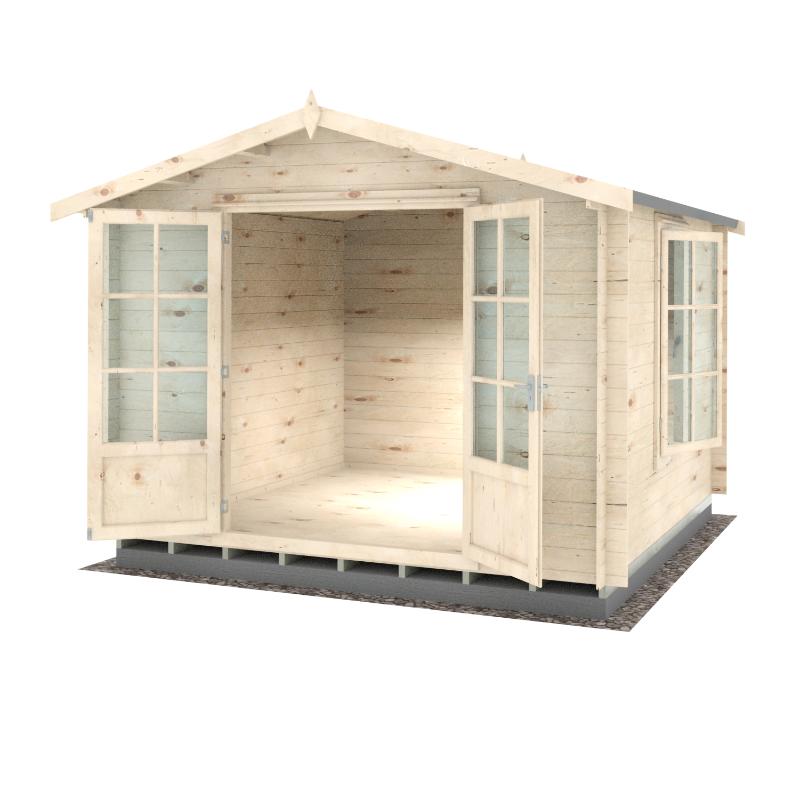 Shire Barnsdale 10x10 19mm Log cabin