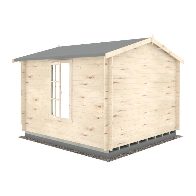 Shire Barnsdale 10x10 19mm Log cabin