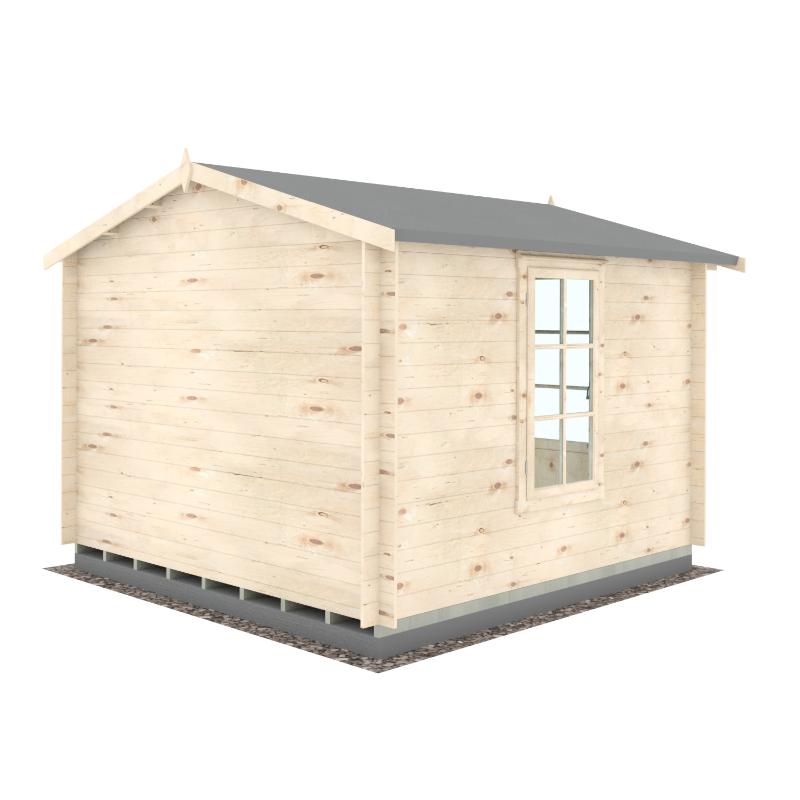 Shire Barnsdale 10x10 19mm Log cabin