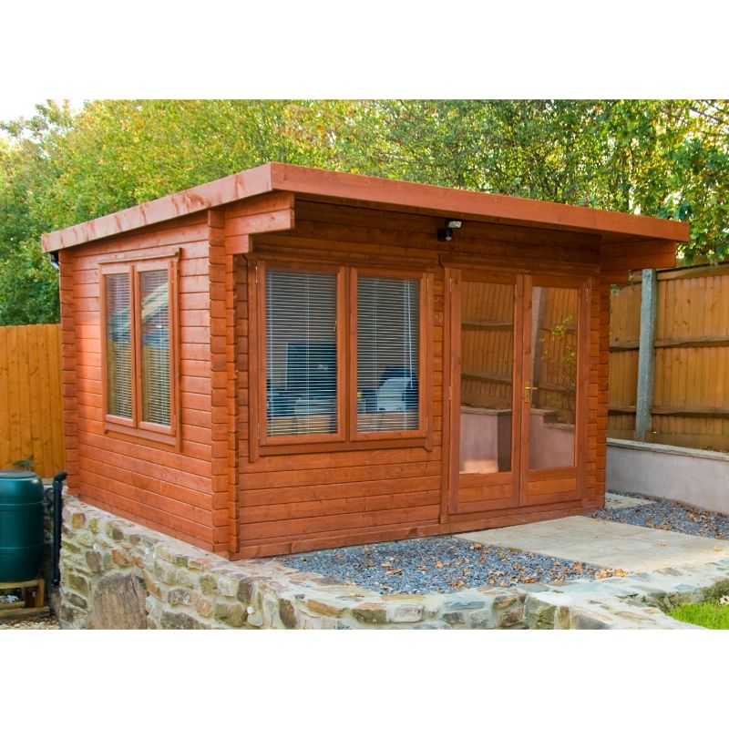 Shire Belgravia 12x12 28mm Log cabin