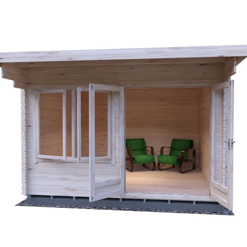 Shire Belgravia 12x12 28mm Log cabin