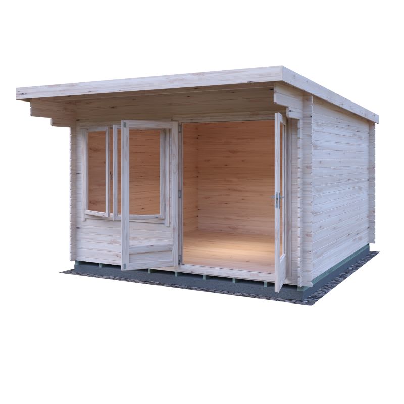 Shire Belgravia 12x12 28mm Log cabin