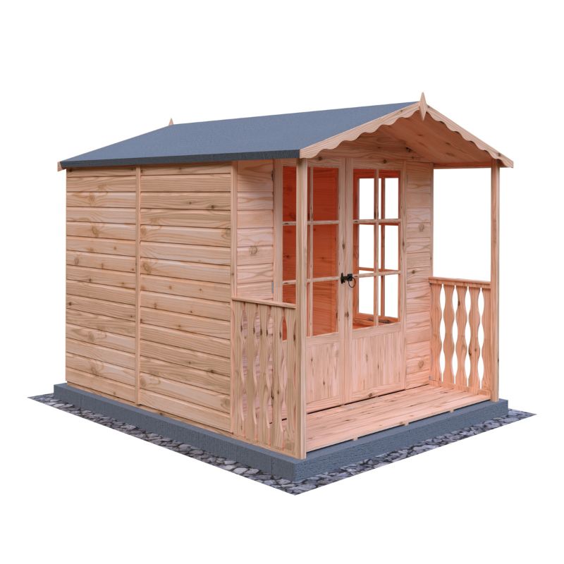 Shire Buckingham and Veranda 7X10 Summerhouse