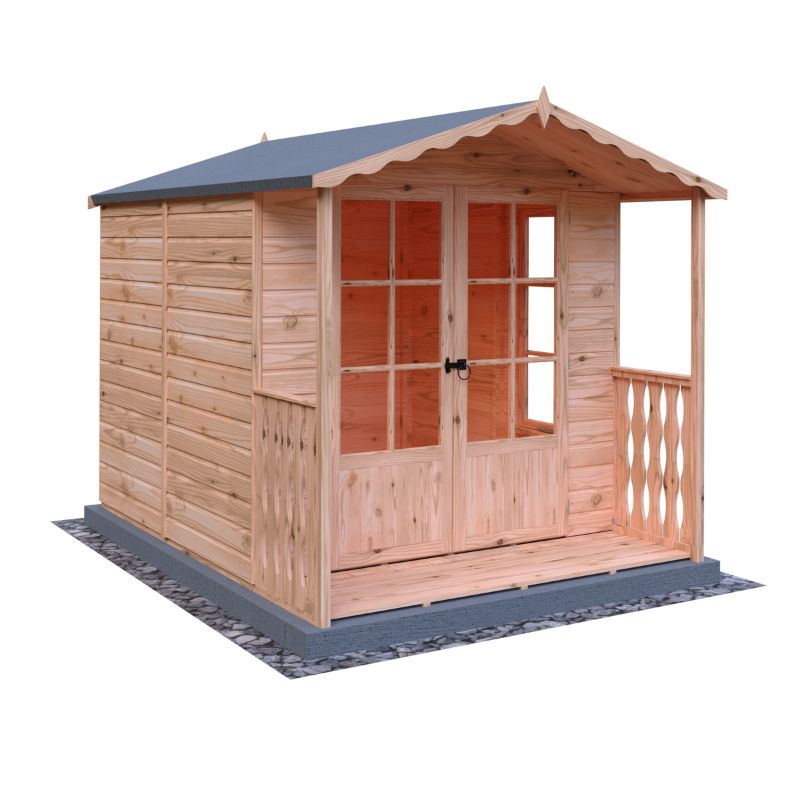 Shire Buckingham and Veranda 7X10 Summerhouse