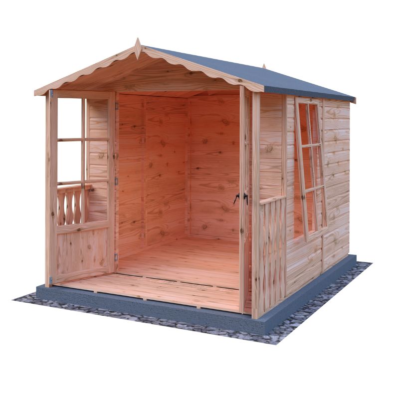 Shire Buckingham and Veranda 7X10 Summerhouse