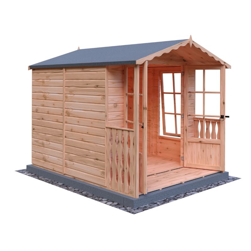 Shire Buckingham and Veranda 7X10 Summerhouse