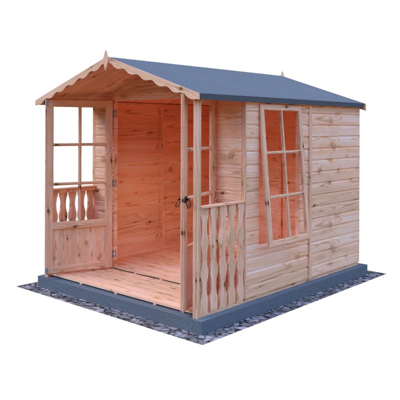 Shire Buckingham and Veranda 7X10 Summerhouse