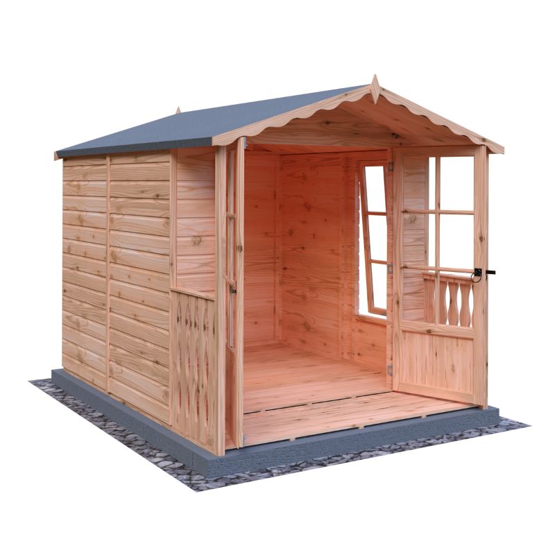 Shire Buckingham and Veranda 7X10 Summerhouse