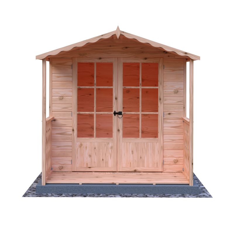 Shire Buckingham and Veranda 7X10 Summerhouse