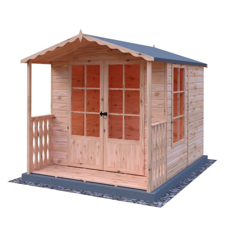 Shire Buckingham and Veranda 7X10 Summerhouse