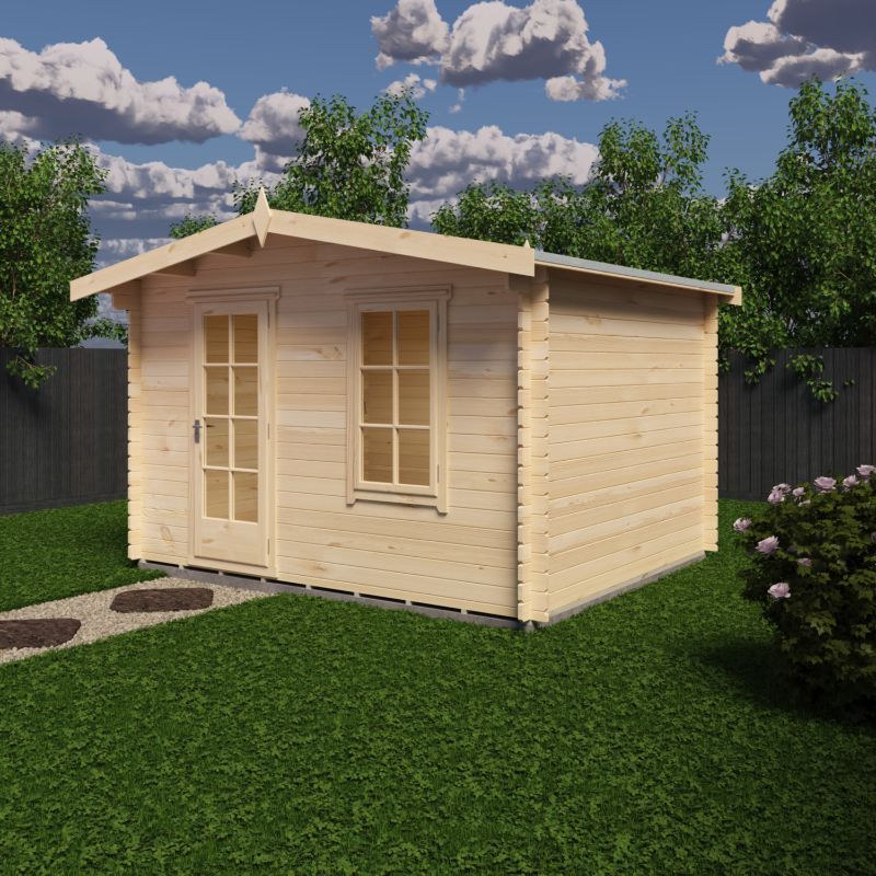 Shire Bucknells 12Gx10 28m Log cabin