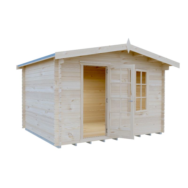 Shire Bucknells 12x10 28mm Log cabin