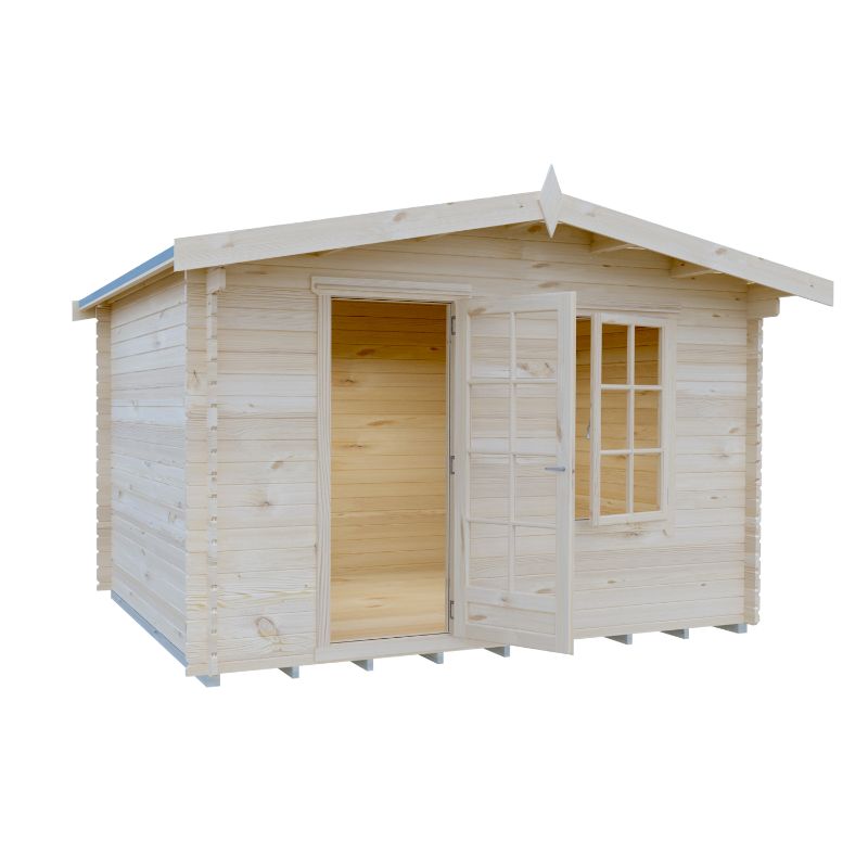 Shire Bucknells 12x10 28mm Log cabin