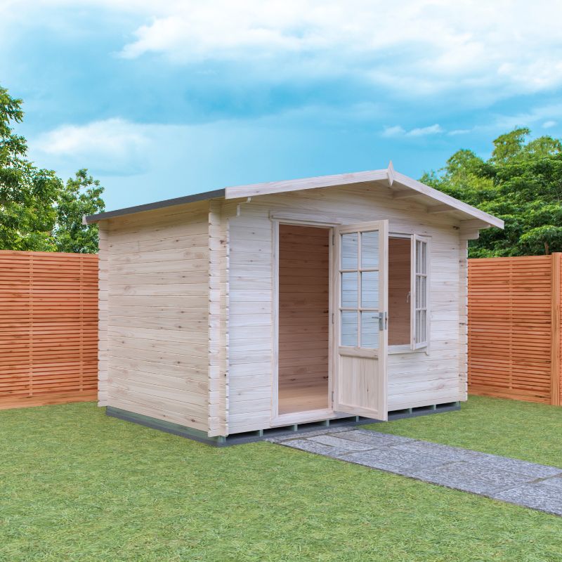 Shire Bucknells 12x8 28mm Log cabin