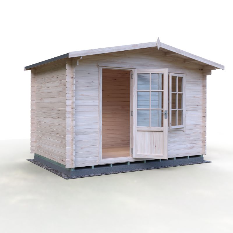 Shire Bucknells 12x8 28mm Log cabin